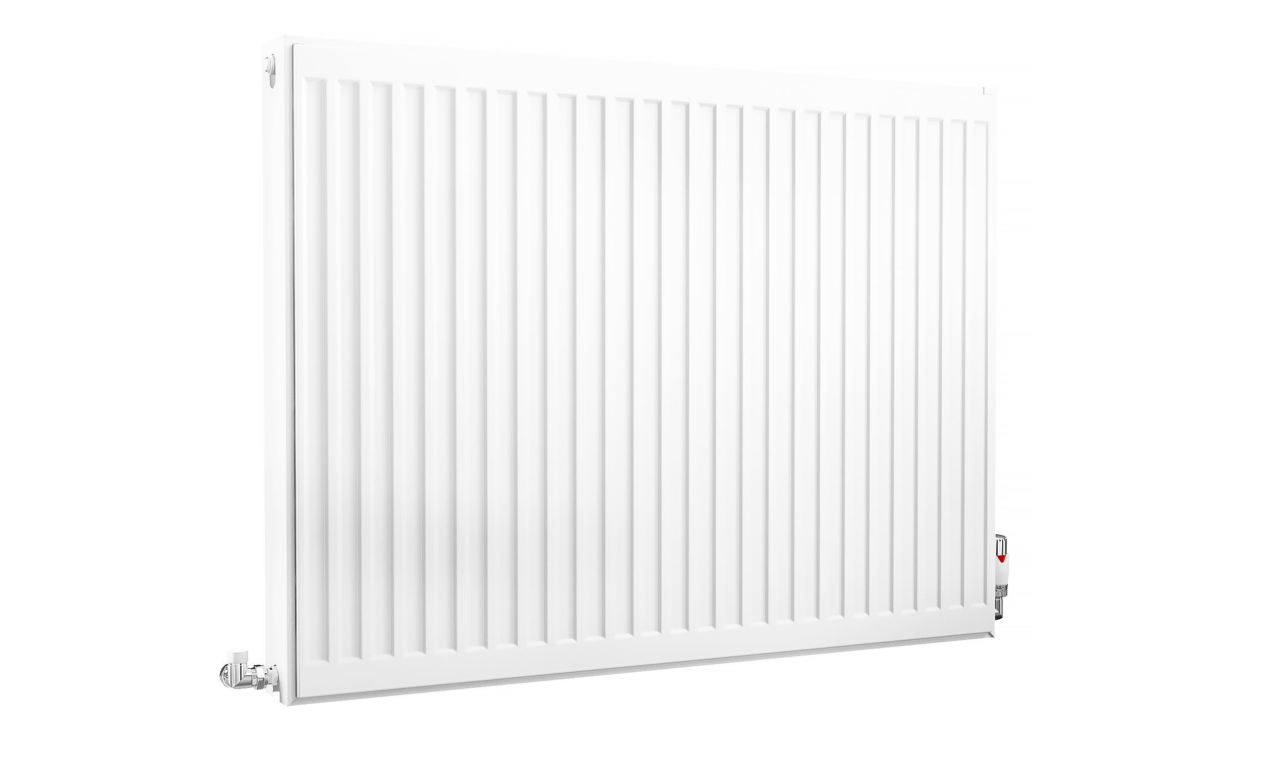 Kartell K-Rad Compact Horizontal Radiator, White, 750mm x 1000mm - Double Panel, Double Convector Price Comparisons | Compare The Build