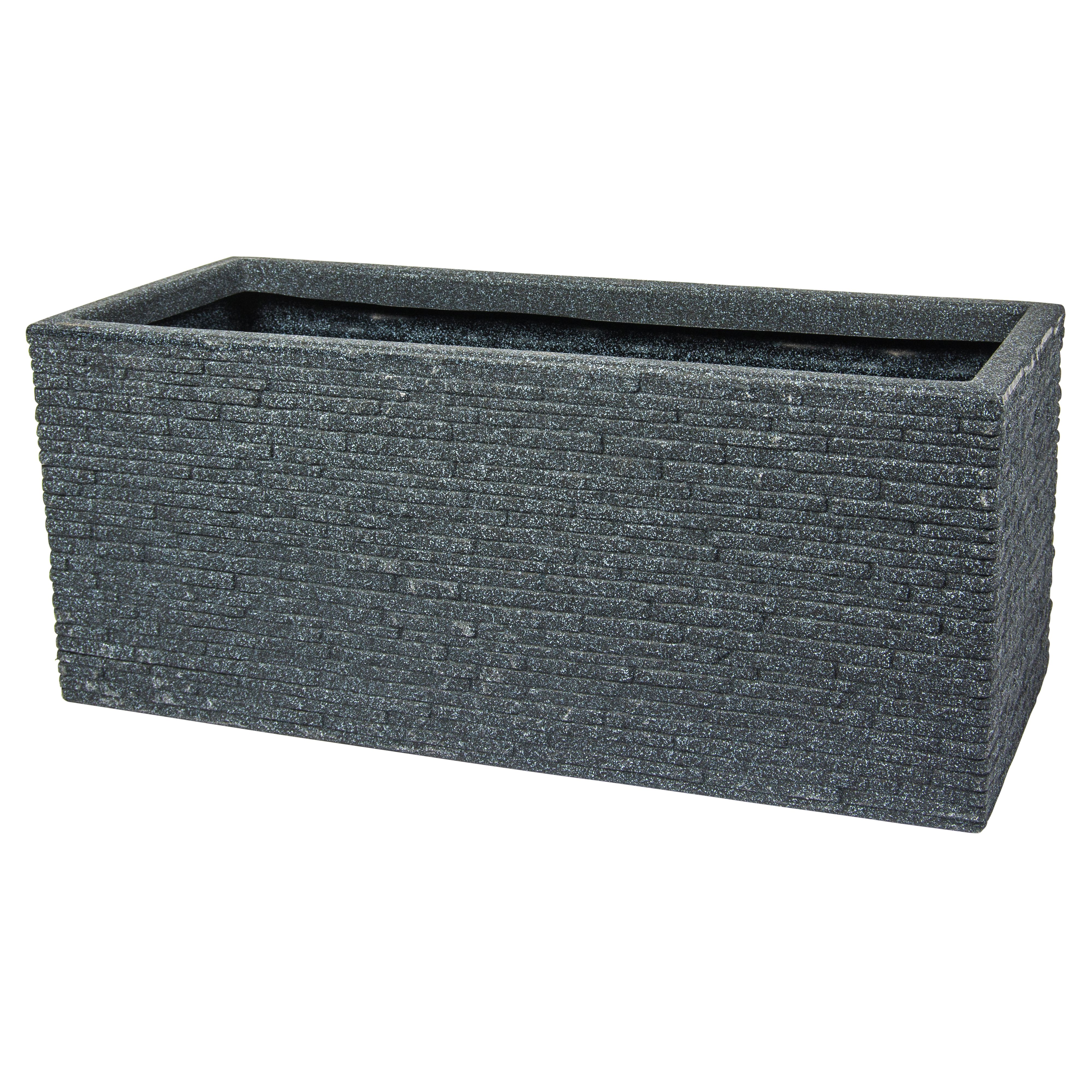 Verve Sinni Grey Rectangular Trough 60Cm Price Comparisons | Compare The Build