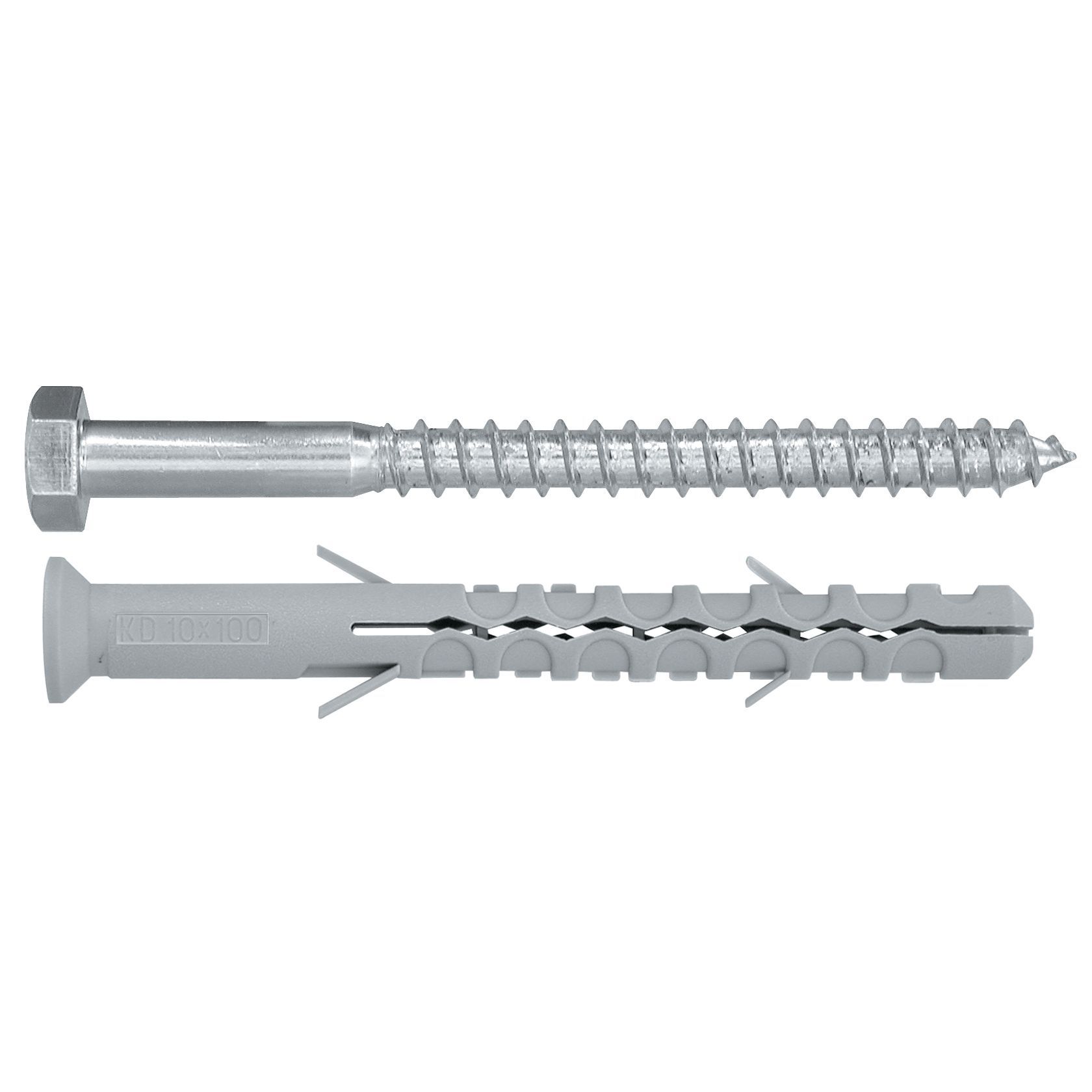 Diall Washer Frame Fixing (L)100mm (Dia)10mm, Pack Of 6 Price Comparisons | Compare The Build