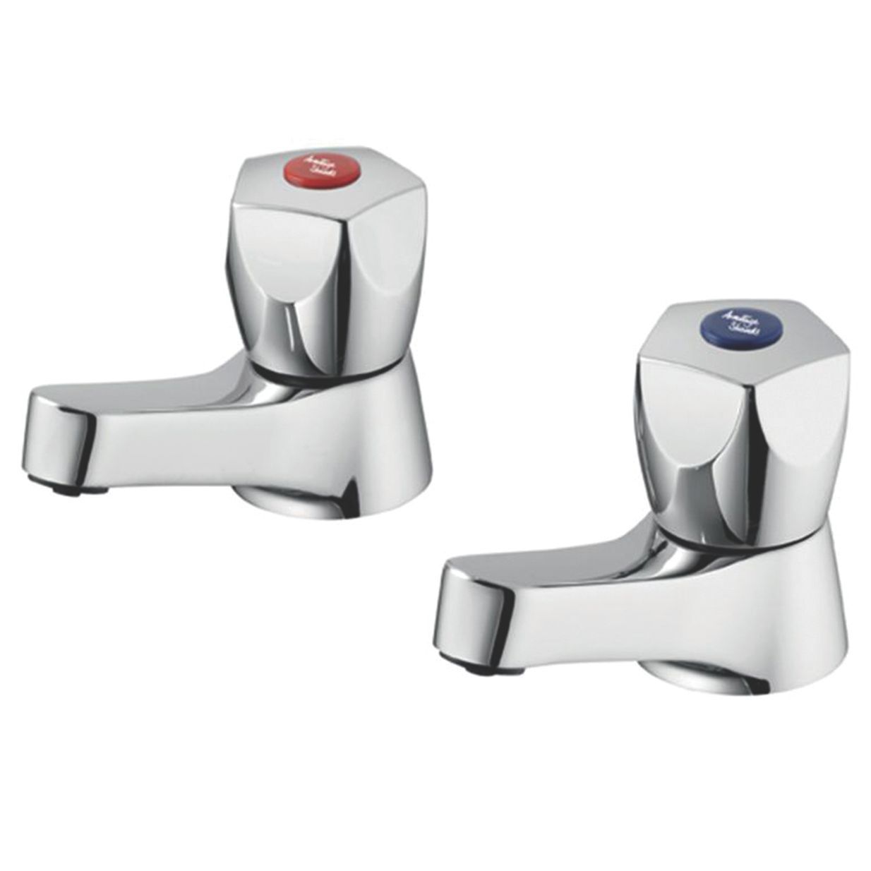 Armitage Shanks Sandringham 21 Chrome Effect Basin Pillar Tap Price Comparisons | Compare The Build