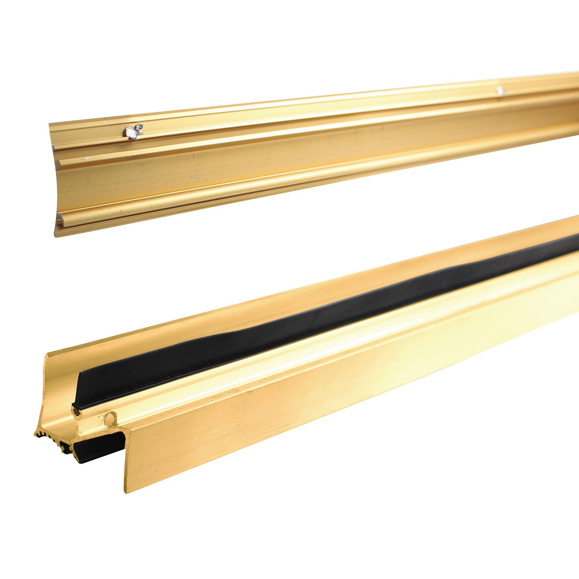 Diall Gold Gold Effect Pvc Threshold & Rain Deflector, (L)0.91M Price Comparisons | Compare The Build