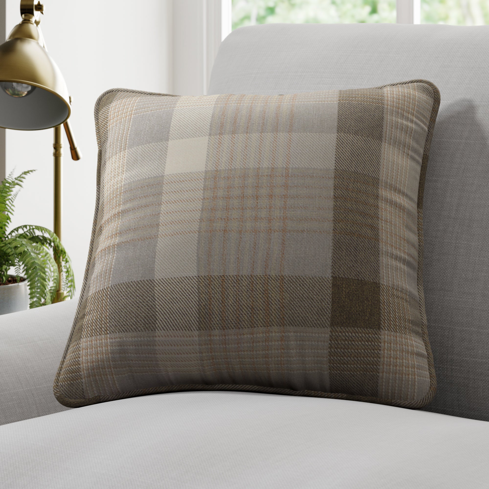 Katrine Made to Measure Cushion Cover Katrine Cloud Price Comparisons | Compare The Build