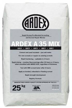 Ardex A 35 Mix Concrete Grey 25kg Price Comparisons | Compare The Build