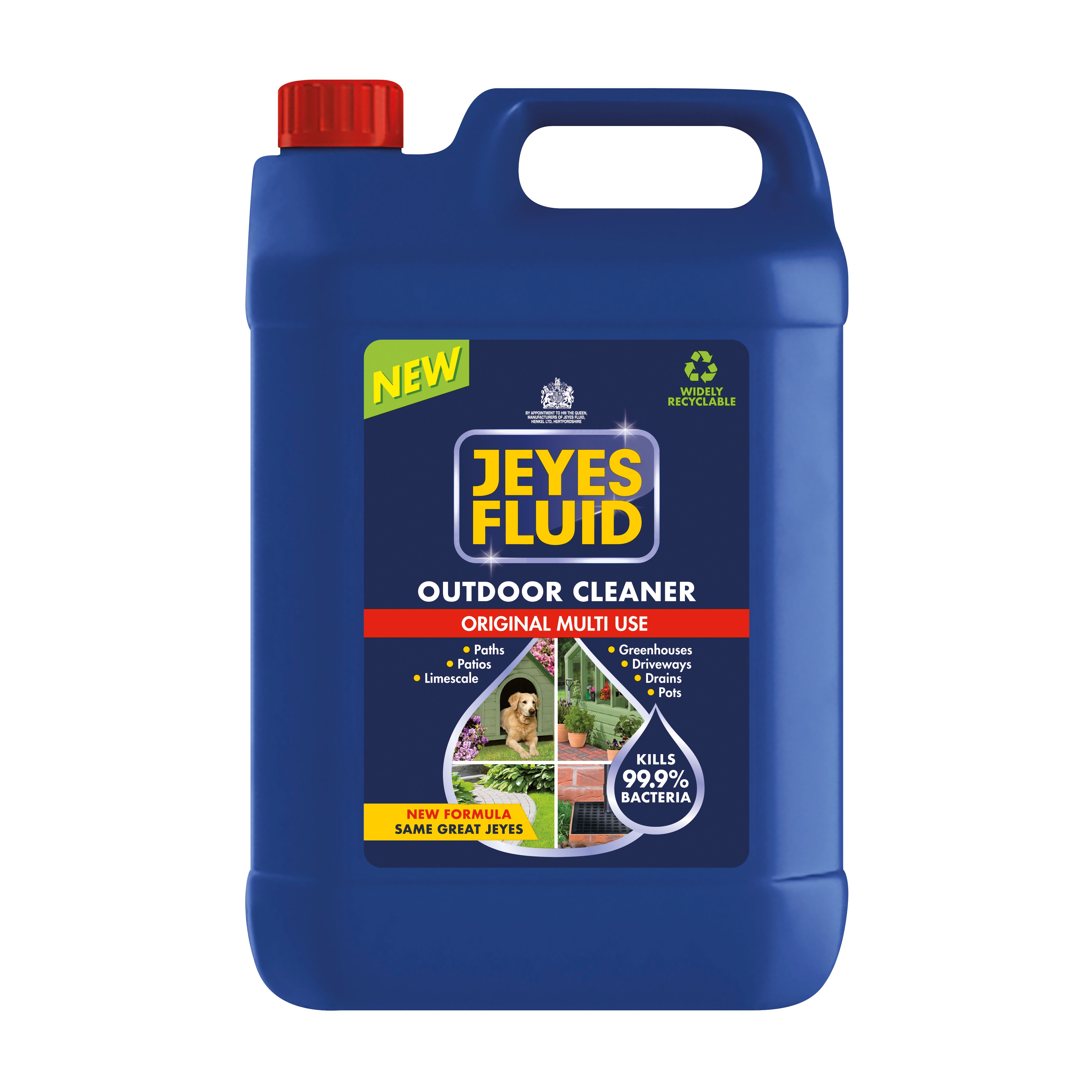 Jeyes Fluid Unfragranced Anti-Bacterial Disinfectant, 5L Price Comparisons | Compare The Build