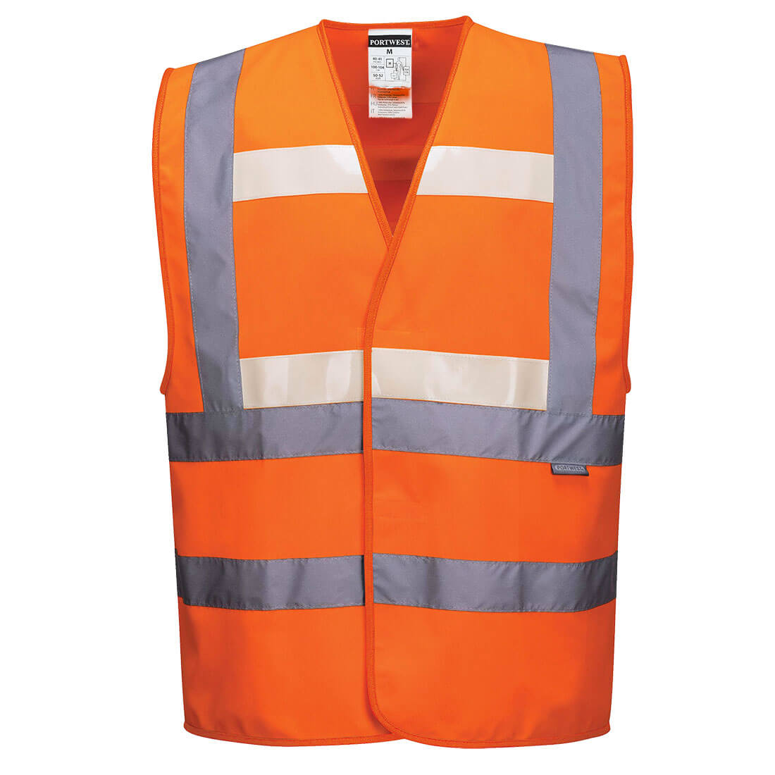 Glowtex Triple Technology Hi Vis Waistcoat Orange L / XL | Compare The Build