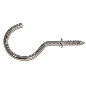 Wickes Zinc Round Cup Hook - Pack of 25 Price Comparisons | Compare The Build