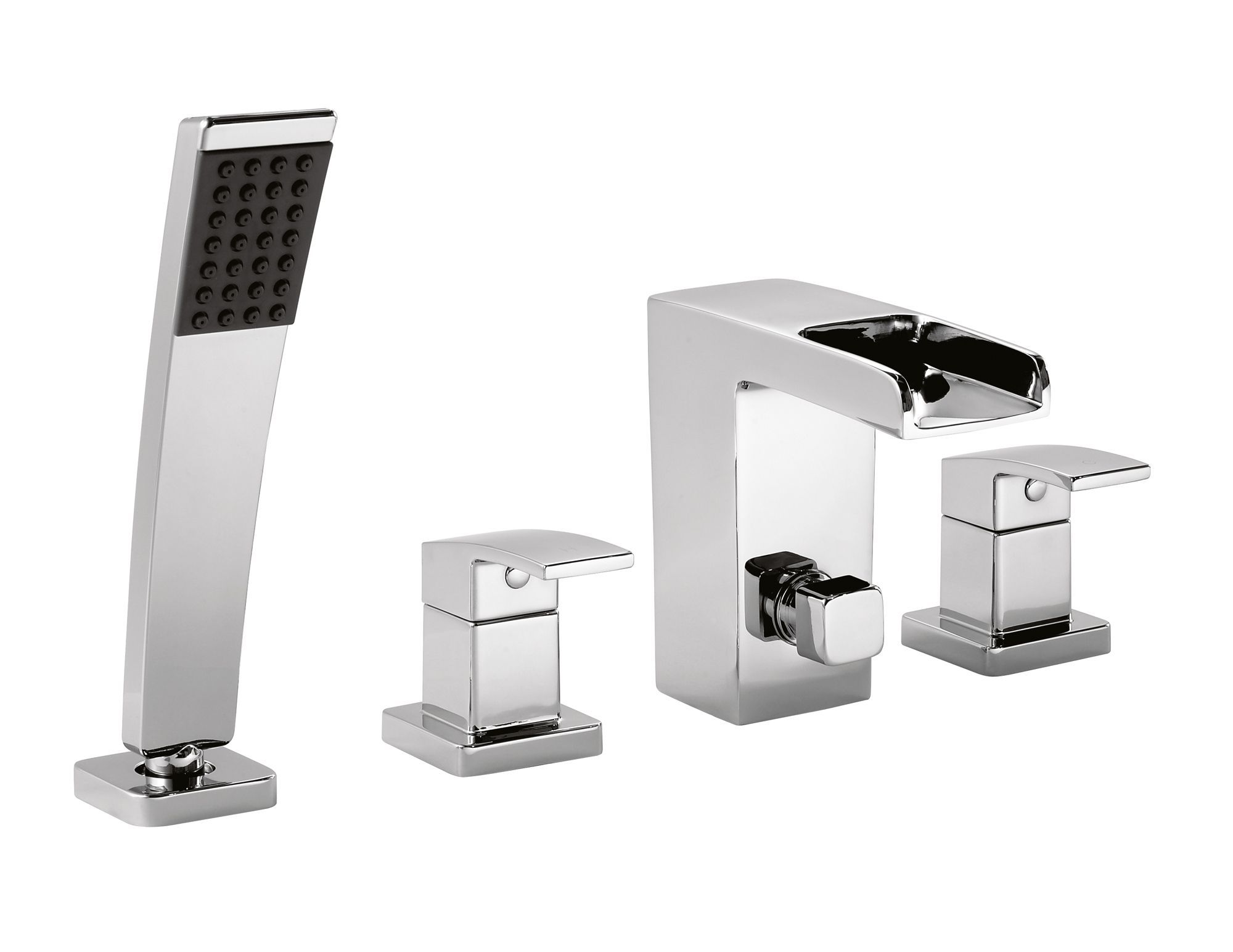 Cooke & Lewis Cascade Waterfall Chrome Finish Bath Shower Mixer Tap Price Comparisons | Compare The Build