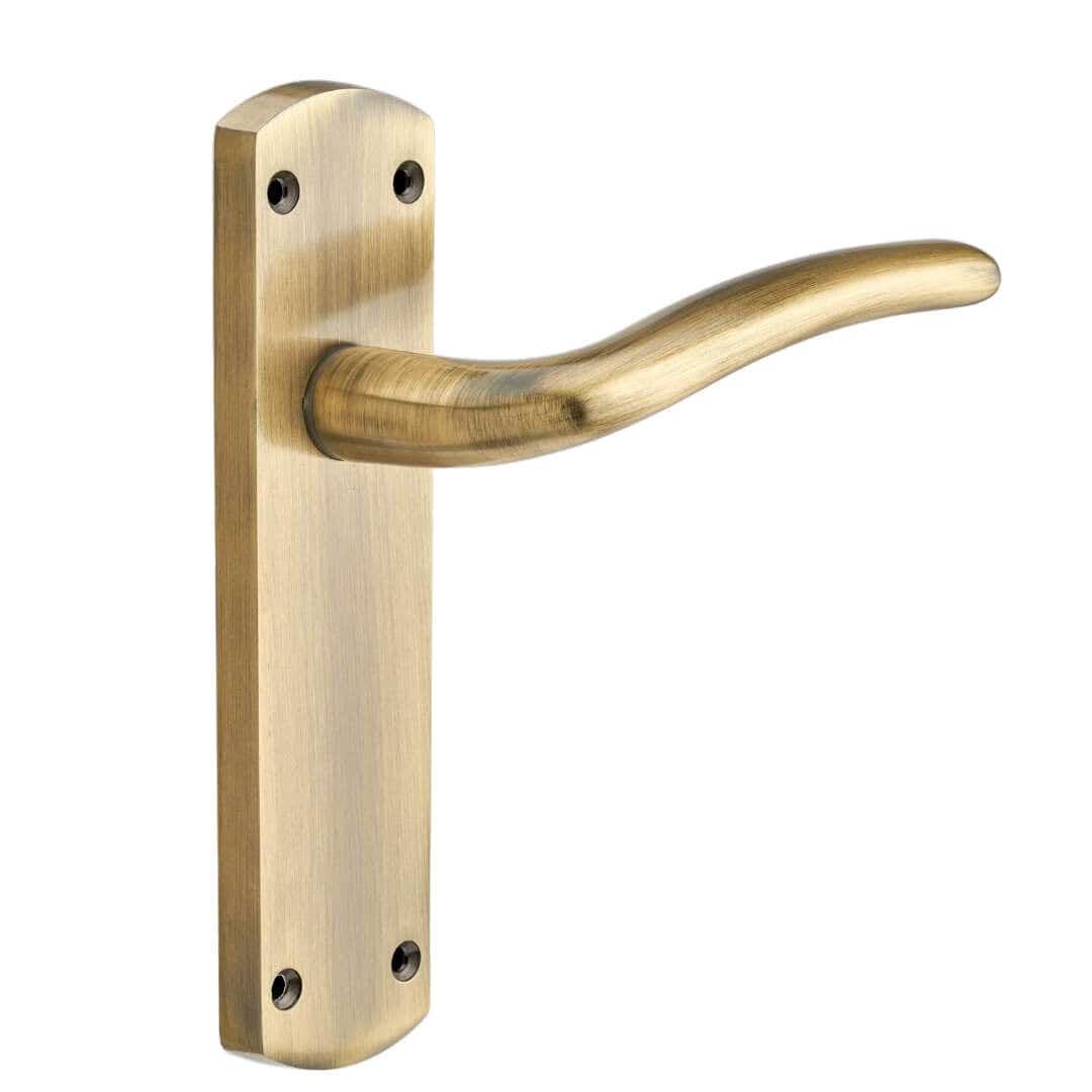 Goodrich Lever Latch Door Handle Antique Brass Price Comparisons | Compare The Build