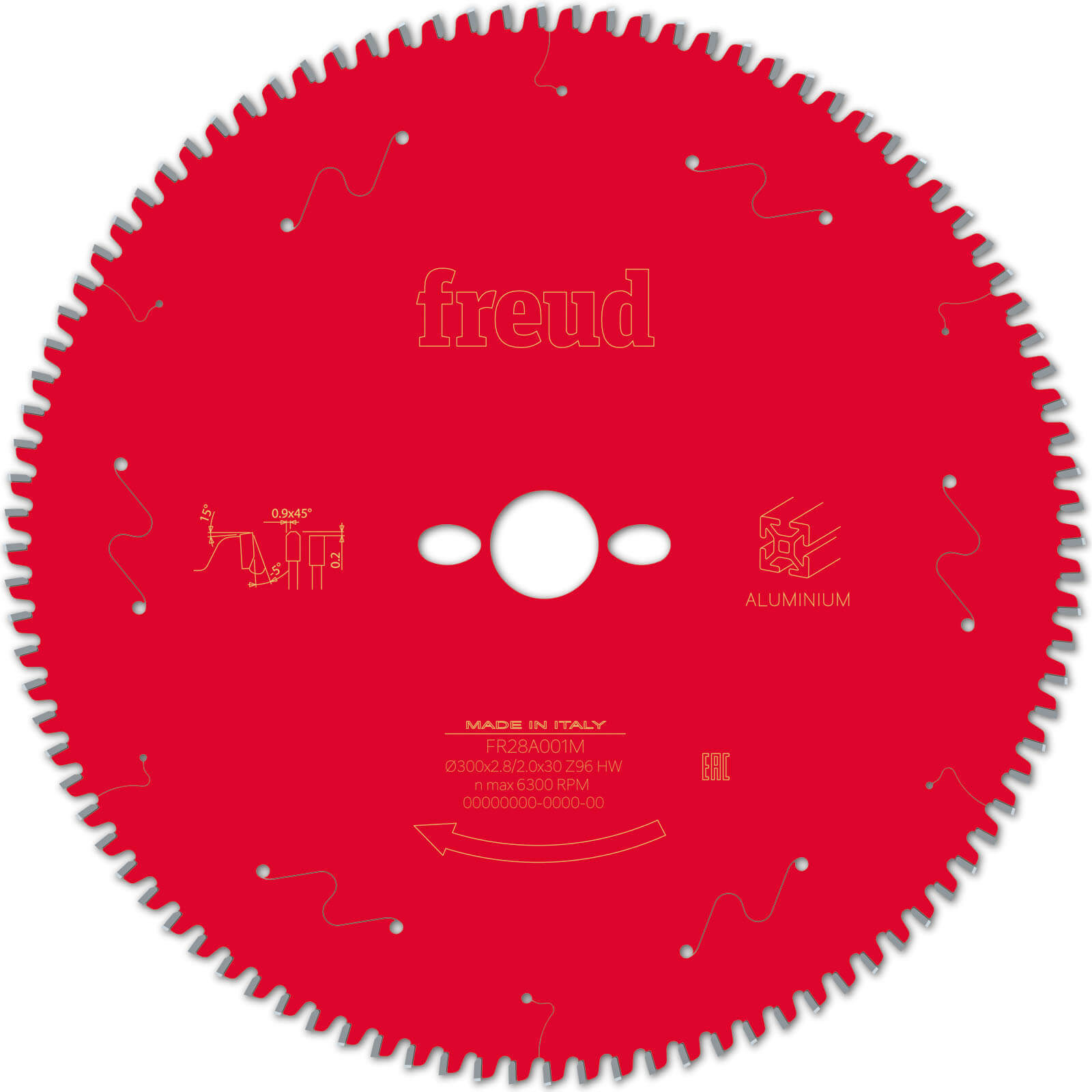 Freud LP80M Non Ferrous Metal Cutting Circular Saw Blade 300mm 96T 30mm Price Comparisons | Compare The Build