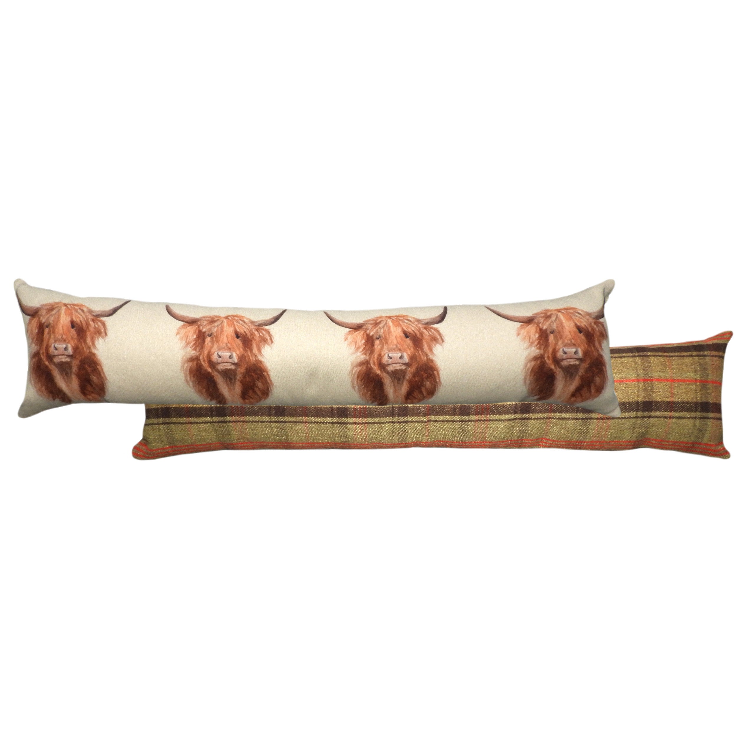 Evans Lichfield Hunter Highland Cow Draught Excluder MultiColoured | Compare The Build