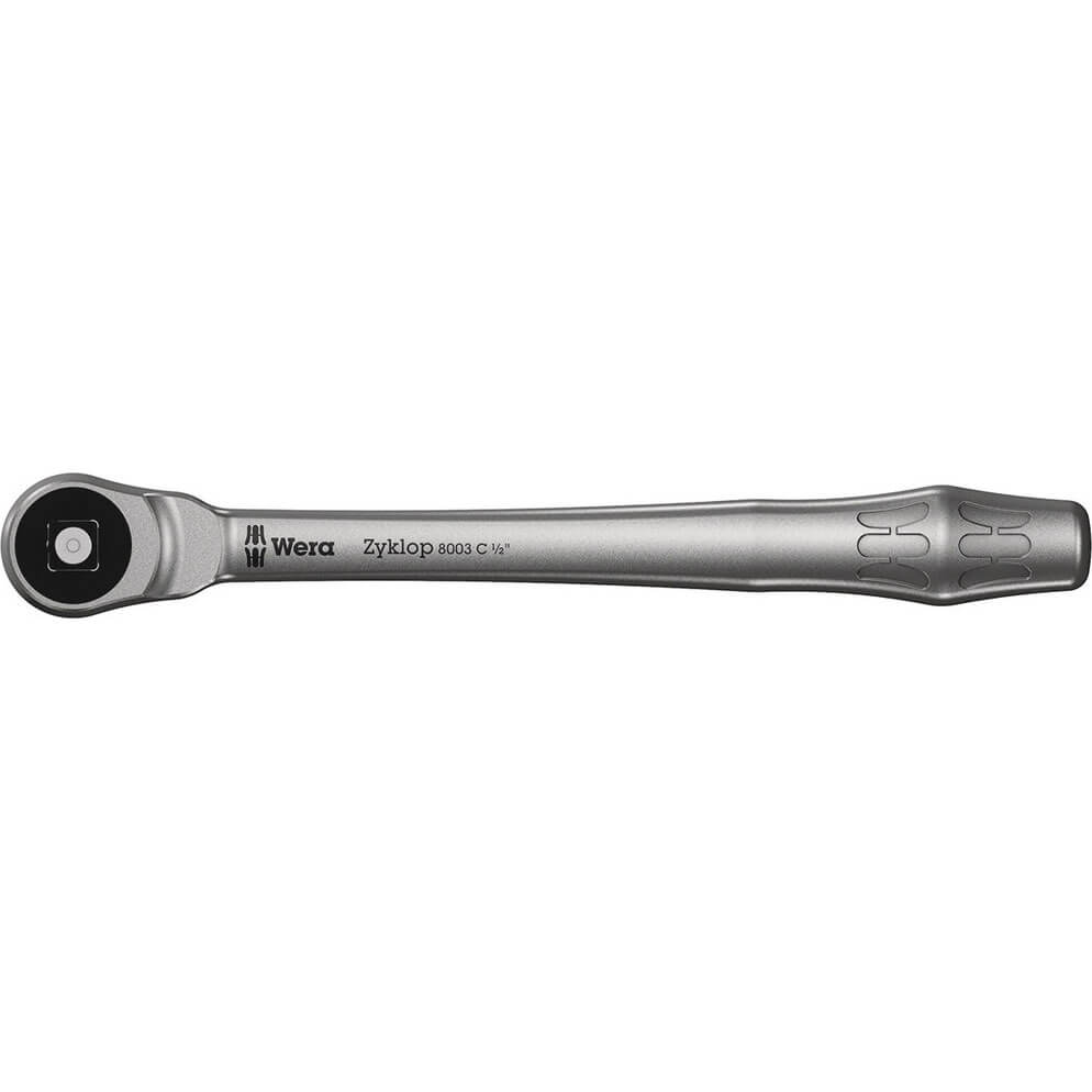 Wera 8003C Zyklop 1/2" Drive Push Through Slim Ratchet 1/2" Price Comparisons | Compare The Build