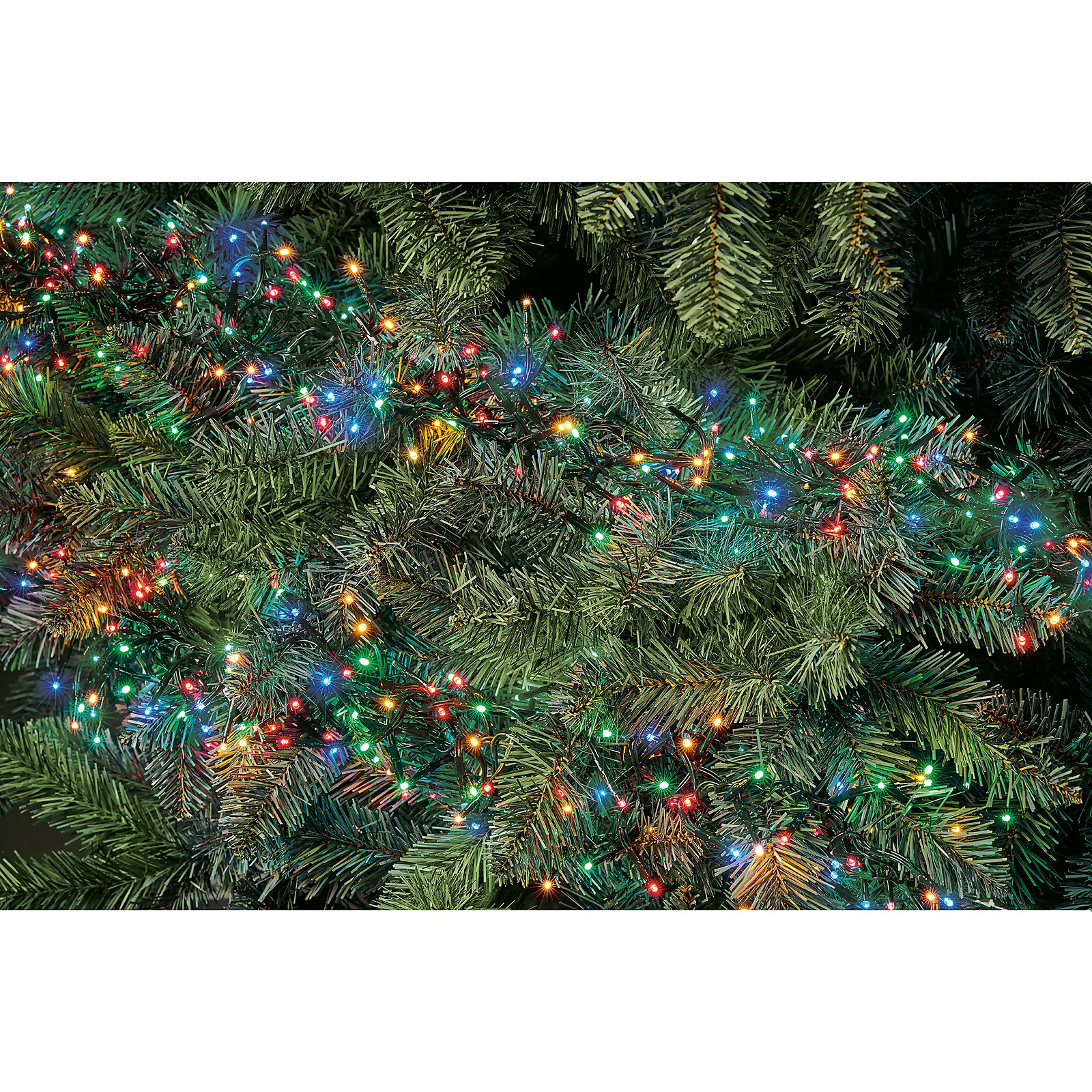 750 LED Timer Cluster String Christmas Lights - Multicoloured Price Comparisons | Compare The Build