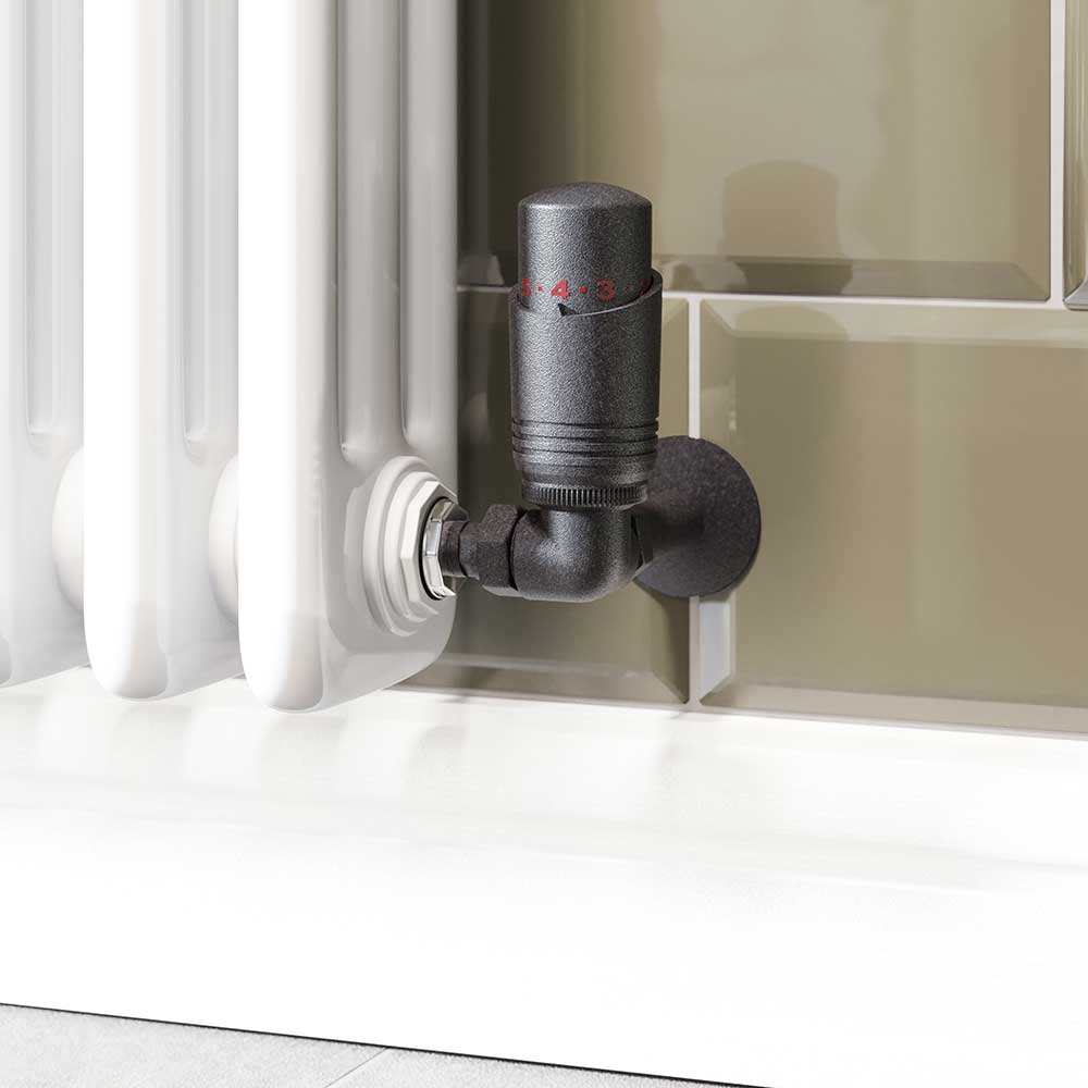 Trade Direct Thermostatic Valves, Modern, Pewter Corner Price Comparisons | Compare The Build