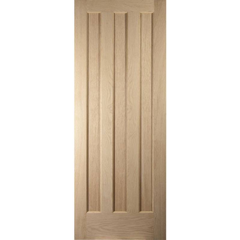 Aston 3 Panel White Oak Veneer Internal Door - 762mm Wide Price Comparisons | Compare The Build