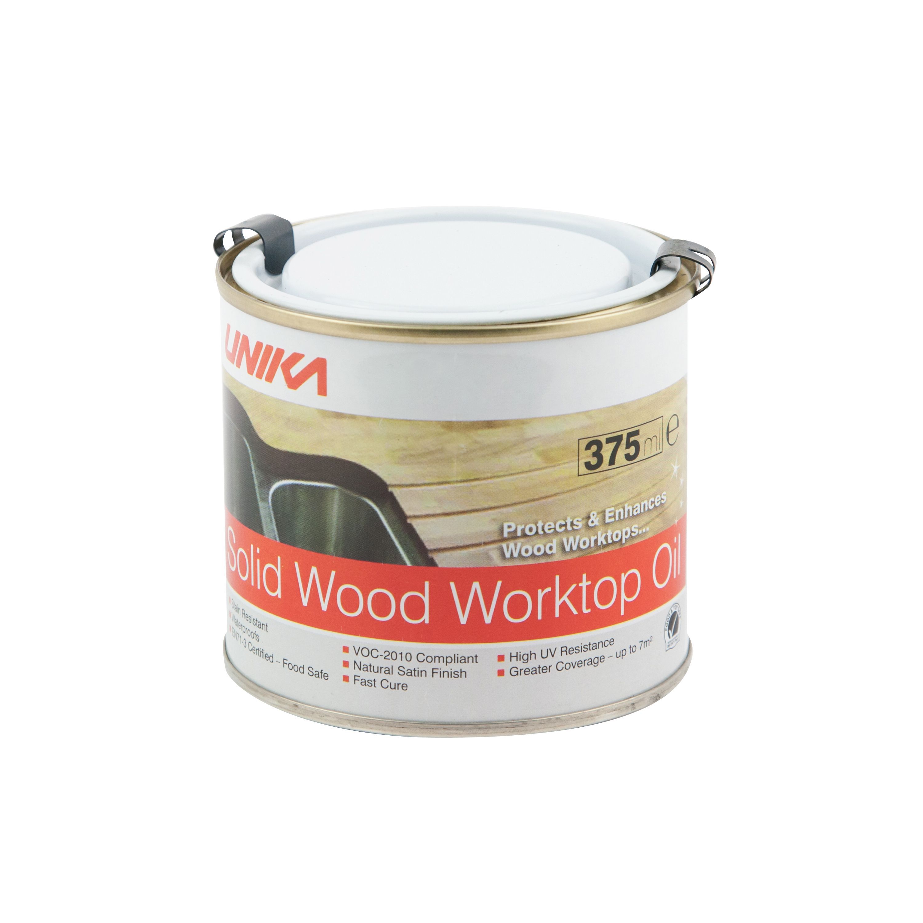 Unika Clear Matt Solid Worktop Worktop Oil, 0.38L Price Comparisons | Compare The Build