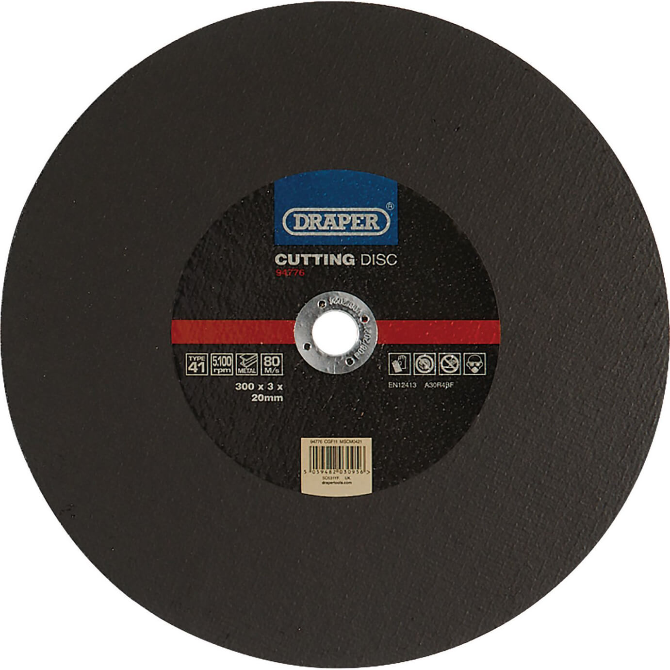 Draper Metal Cutting Disc 300mm 3mm 20mm | Compare The Build