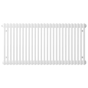 Henrad 3 Column Classic Designer Radiator - White 600 x 624 mm | Compare The Build