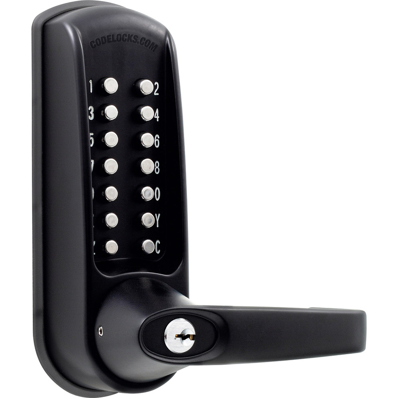 Codelocks 610 Marine Grade Tubular Mortice Latch in Black Steel Price Comparisons | Compare The Build