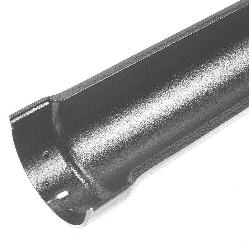 Cast Aluminium Guttering Half Round Alumasc 125mm x 1.83m - Plain Plain Milled HR3/132 Price Comparisons | Compare The Build