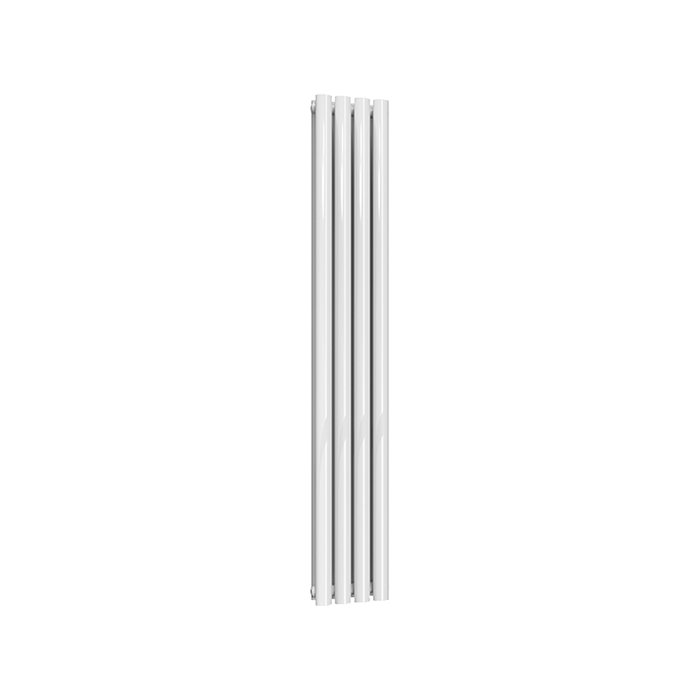 Reina Neva Vertical Designer Radiator, White, 1500mm x 236mm Price Comparisons | Compare The Build