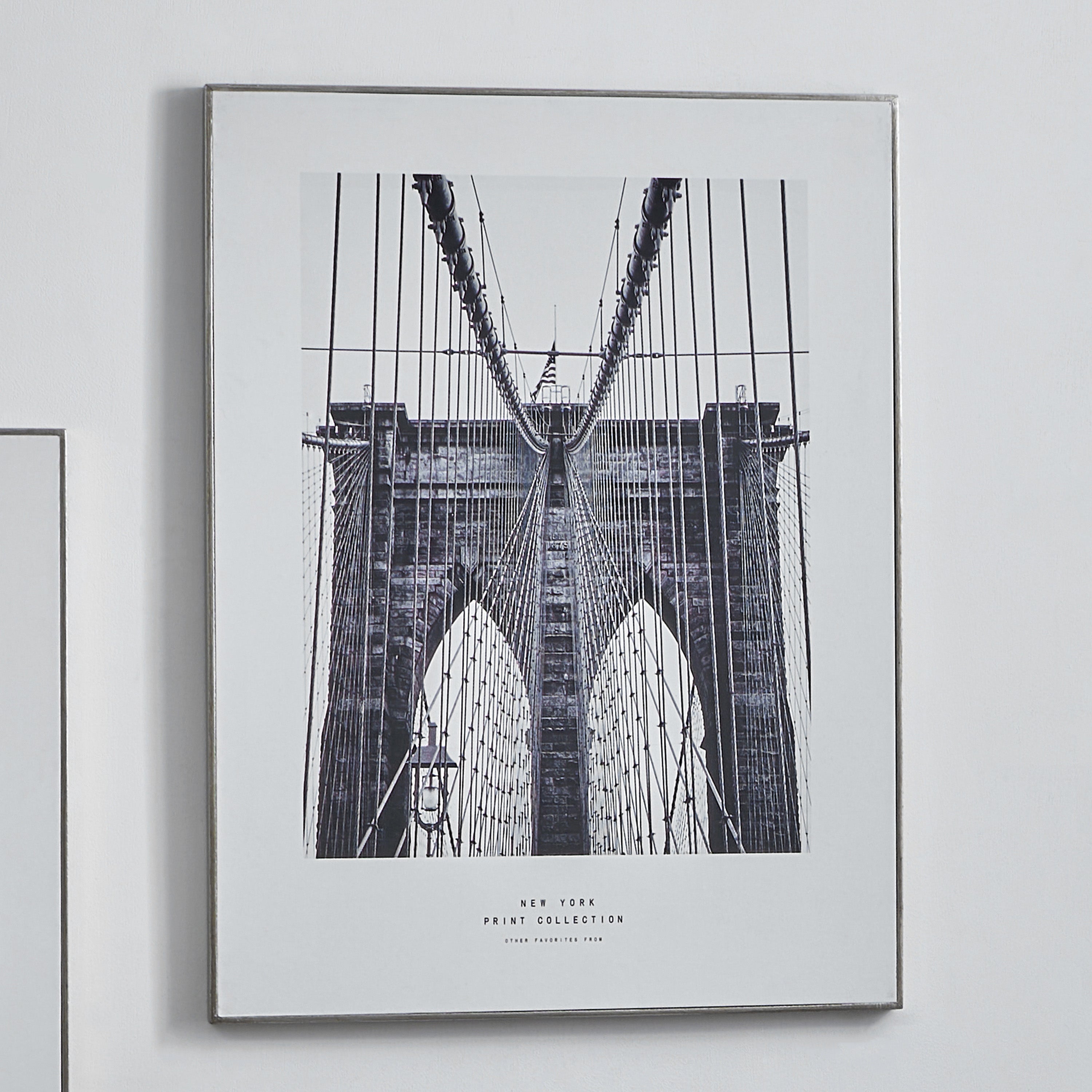 Mono New York Canvas Print White/Black Price Comparisons | Compare The Build