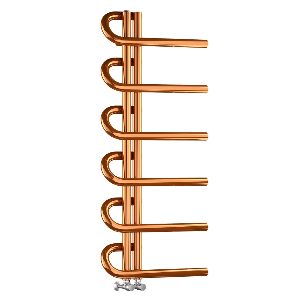 DQ Jango Stainless Steel Rail, Copper Lacquer, 1200x500mm Price Comparisons | Compare The Build