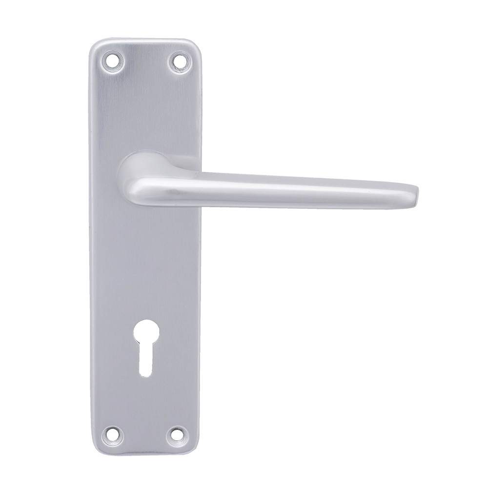 Eclipse Contract Satin Aluminium Lever on Backplate Fire Rated Door Handle - Lock 39913 Price Comparisons | Compare The Build