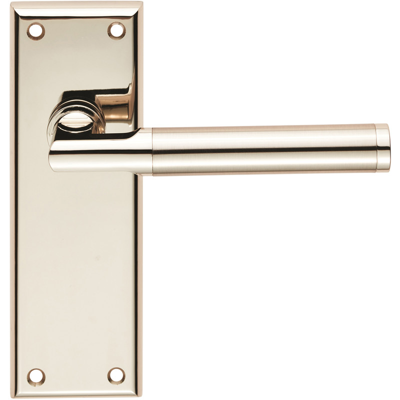 Serozzetta Sessanta Door Handles Latch Polished / Satin (Pair) in Nickel Price Comparisons | Compare The Build