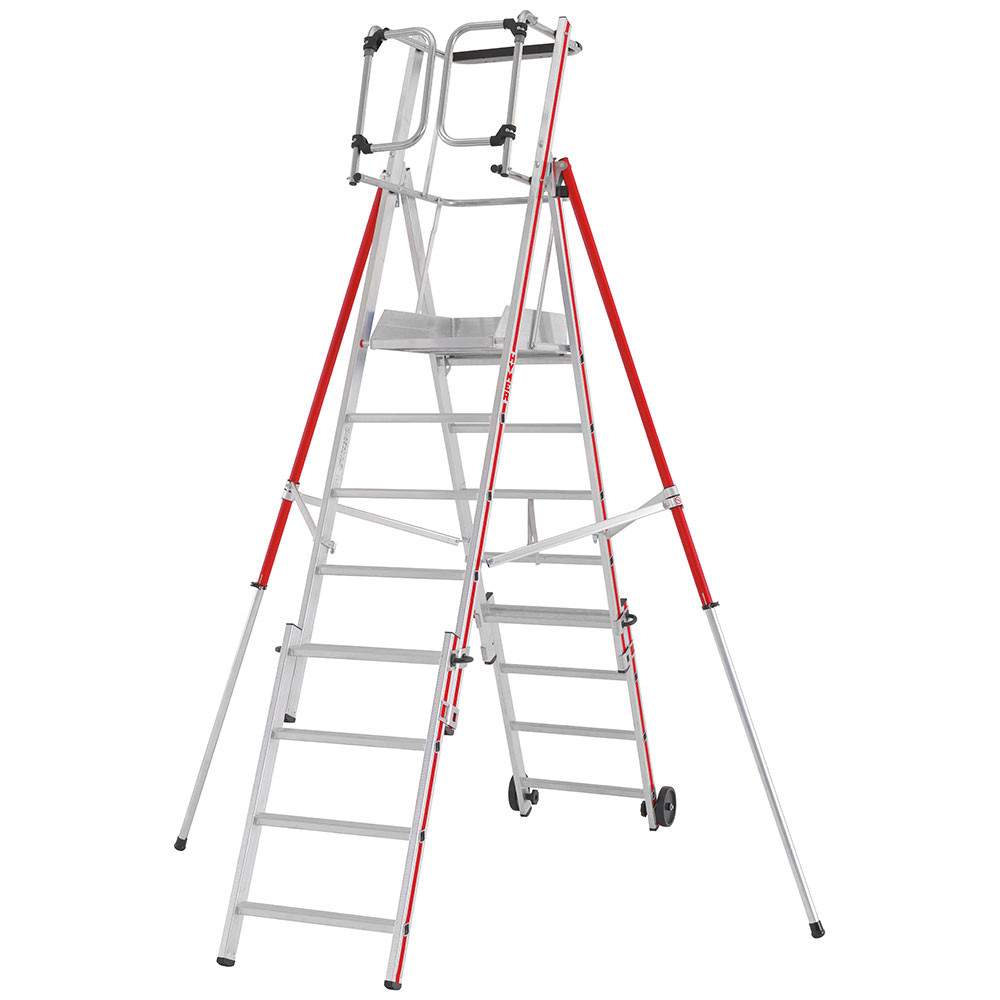 Hymer ProTect+ Ladder 5 Section 1.15m - 2.59m 848408 Price Comparisons | Compare The Build