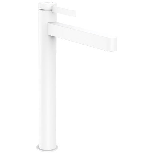 hansgrohe Finoris EcoSmart Tall Basin Mixer Tap 260 - Matt White Price Comparisons | Compare The Build