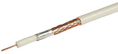 Labgear Rg6 White Coaxial Cable, 50M Price Comparisons | Compare The Build