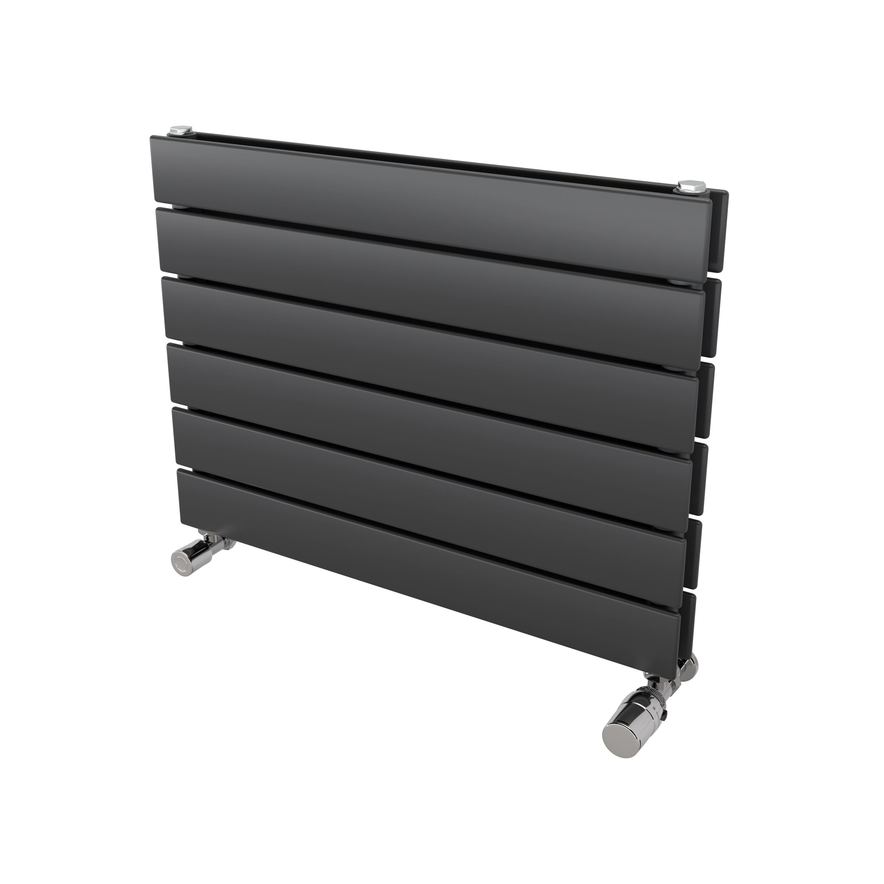 Ximax Vertirad Duplex Satin Anthracite Horizontal Designer Panel Radiator, (W)600mm X (H)445mm | Compare The Build