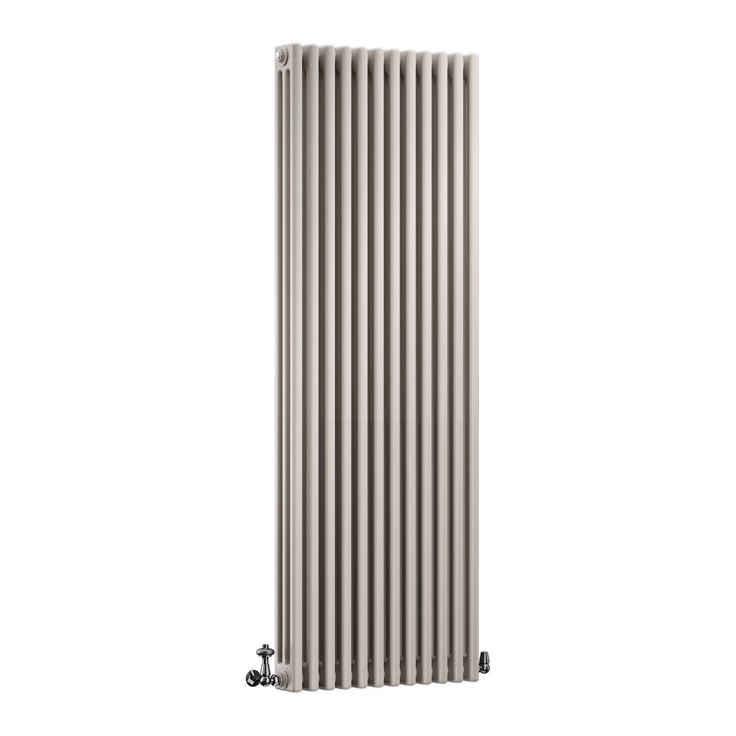 DQ Modus 3 Column Vertical Radiator, Stone Grey, 1800mm x 530mm Price Comparisons | Compare The Build