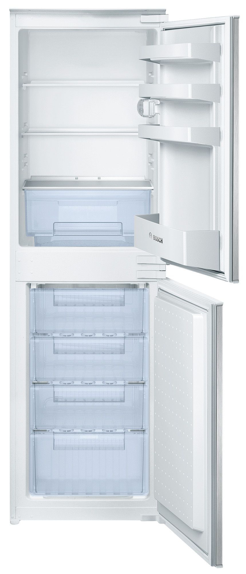 Bosch Kiv32X22Gb White Integrated Fridge Freezer Price Comparisons | Compare The Build