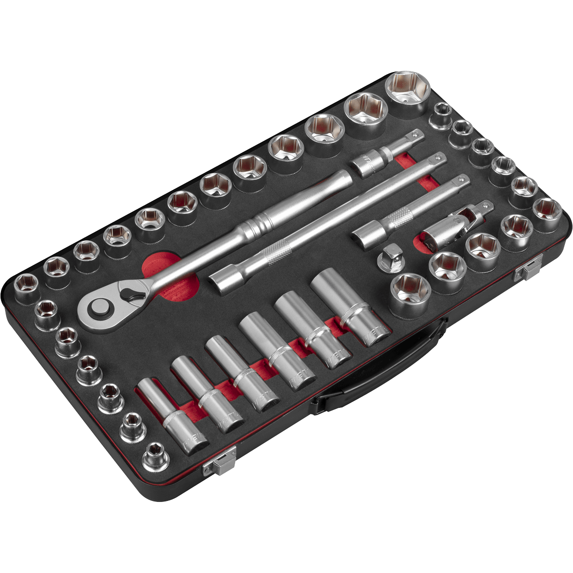 Sealey Platinum Series 40 Piece 1/2" Drive Socket Set Metric and Imperial 1/2" Price Comparisons | Compare The Build