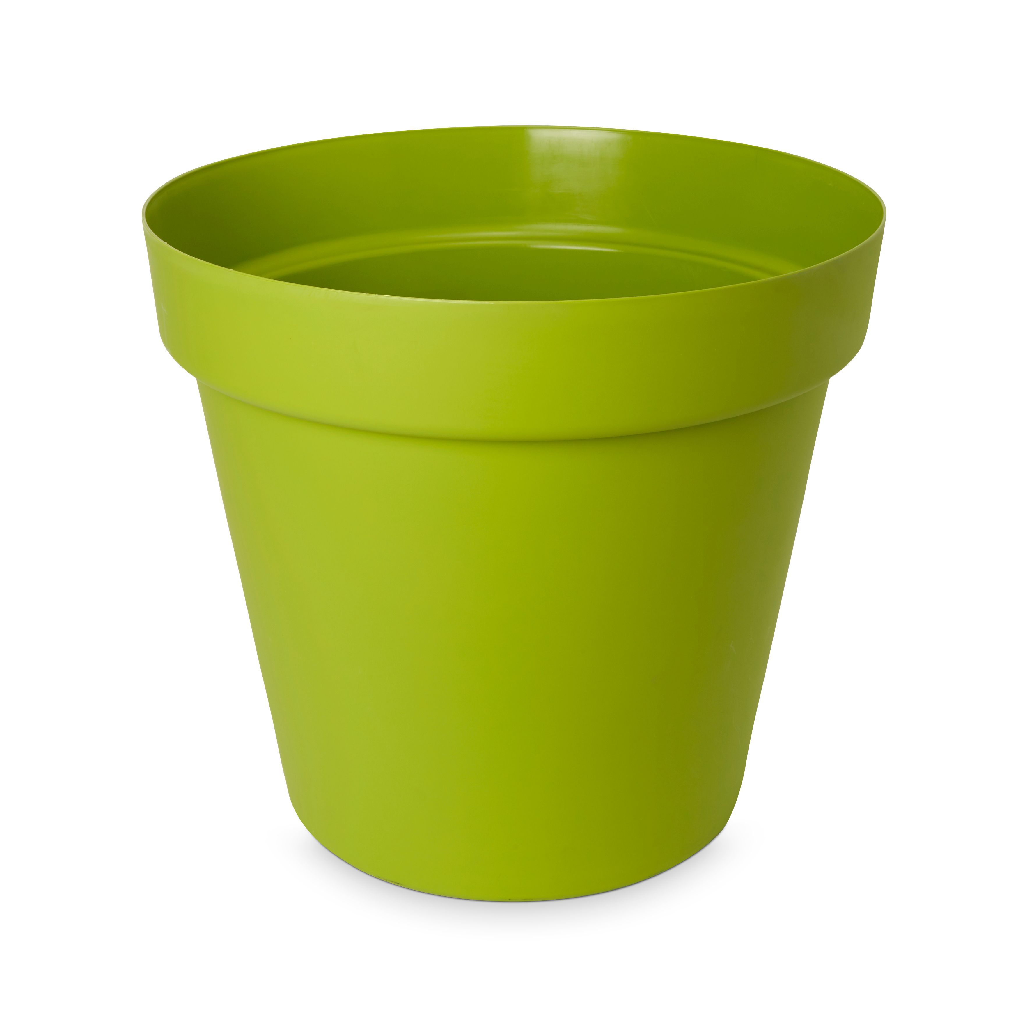 Blooma Nurgul Green Plastic Round Plant Pot (Dia)40Cm | Compare The Build