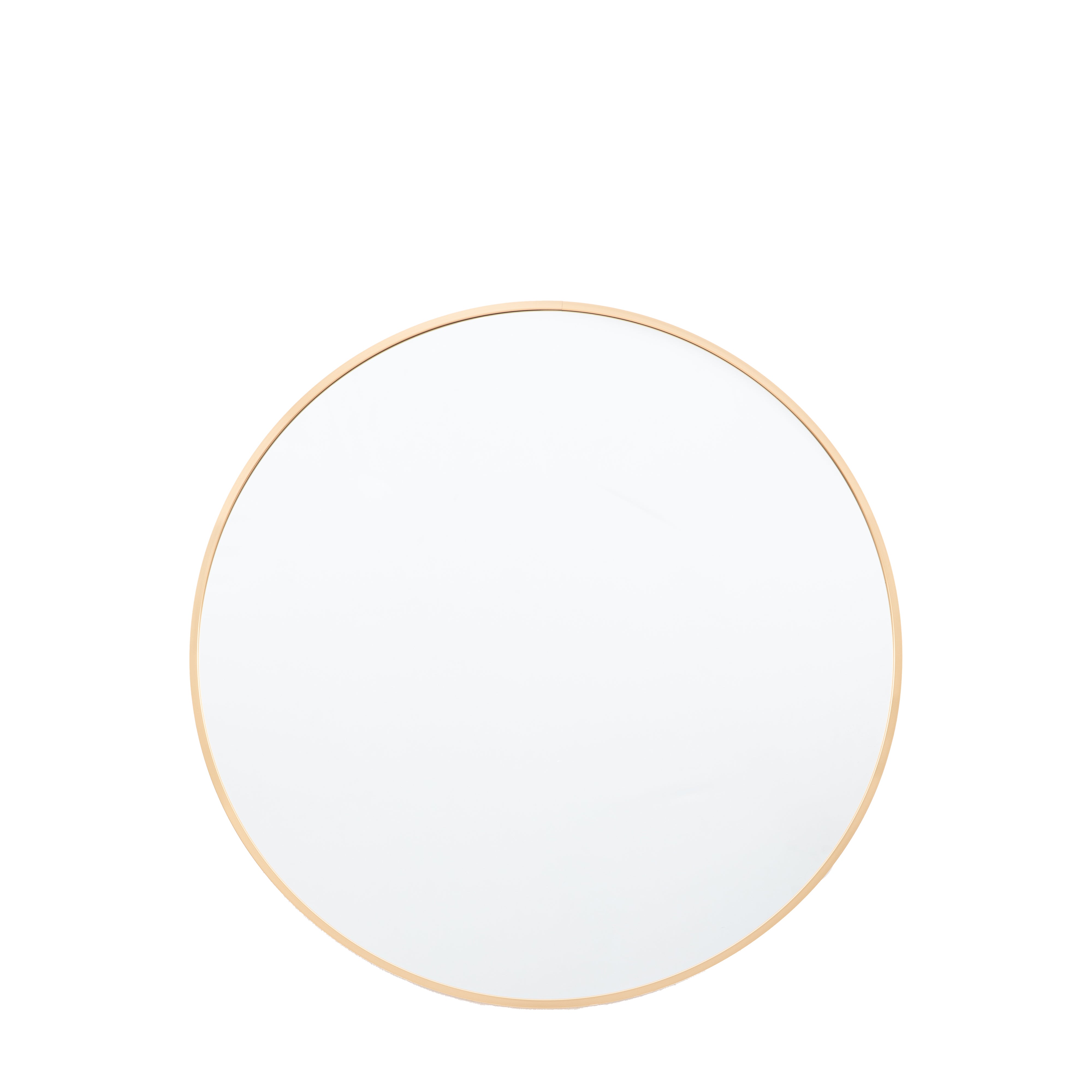 Malton Round Wall Mirror Gold Price Comparisons | Compare The Build