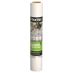 Taktec Carpet Protection Film - 600mm x 50m Price Comparisons | Compare The Build