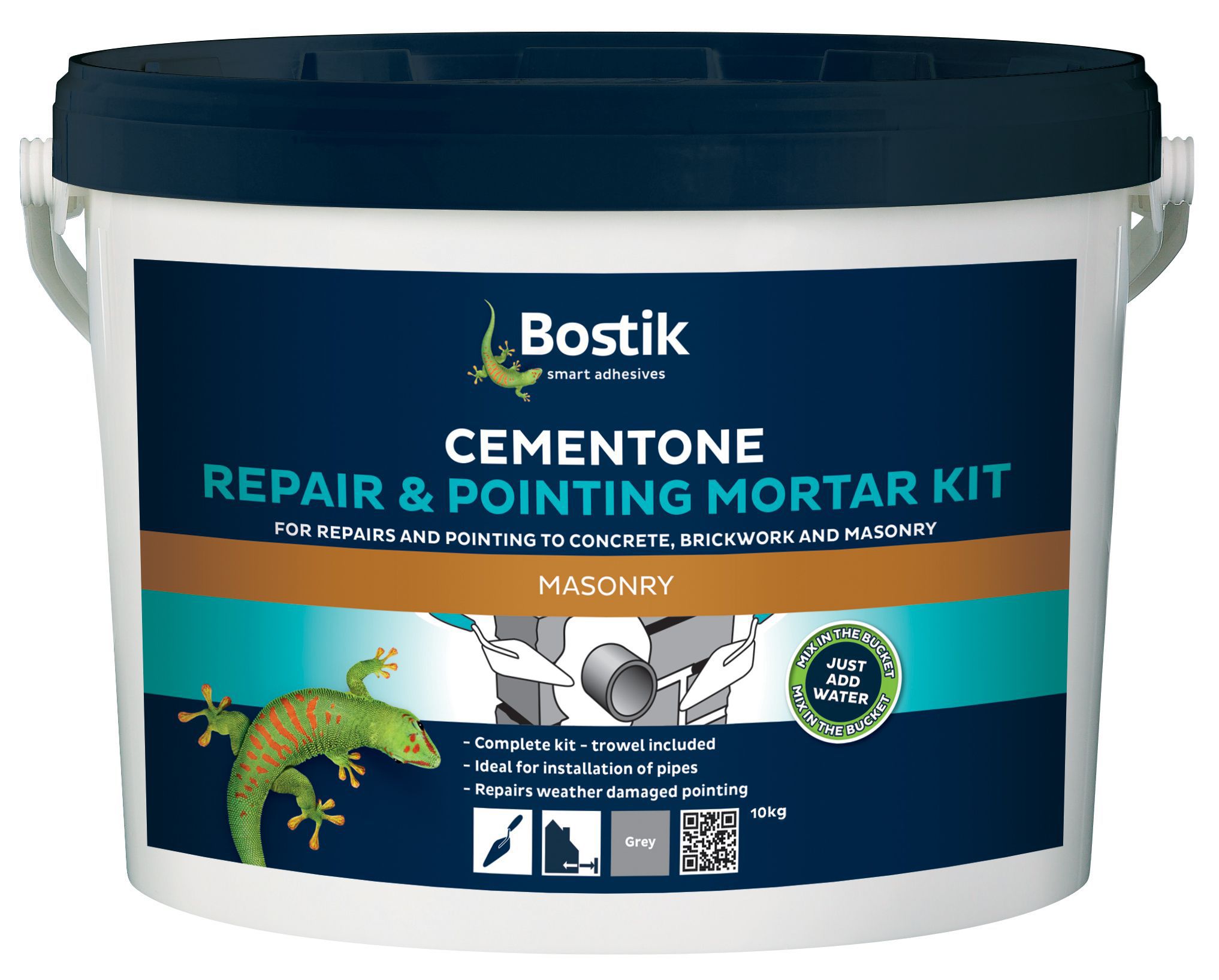 Bostik Cementone Repair & Pointing Kit, 10Kg Tub | Compare The Build