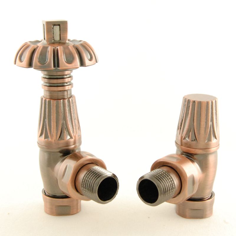 West Thermostatic Valves, Gothic, Antique Copper Angled  - 8mm Price Comparisons | Compare The Build