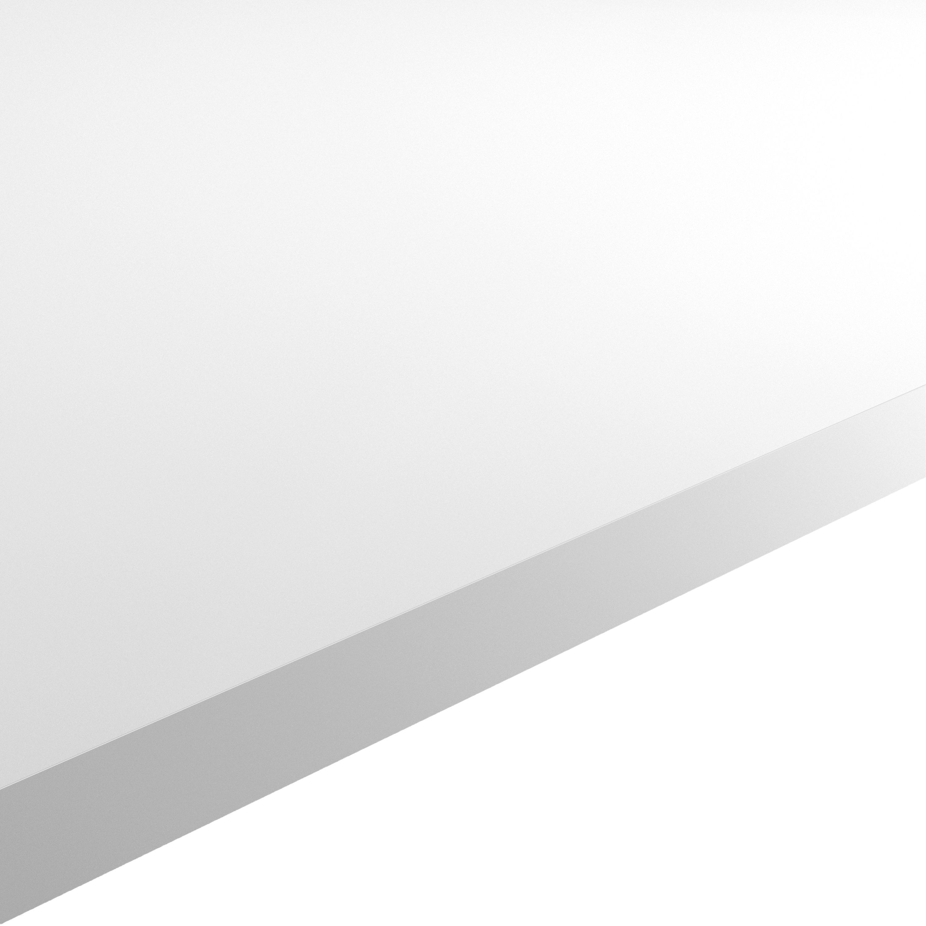 Hi-Macs 20mm Matt Diamond White Stone Effect Acrylic Square Edge Kitchen Worktop, (L)2200mm Price Comparisons | Compare The Build