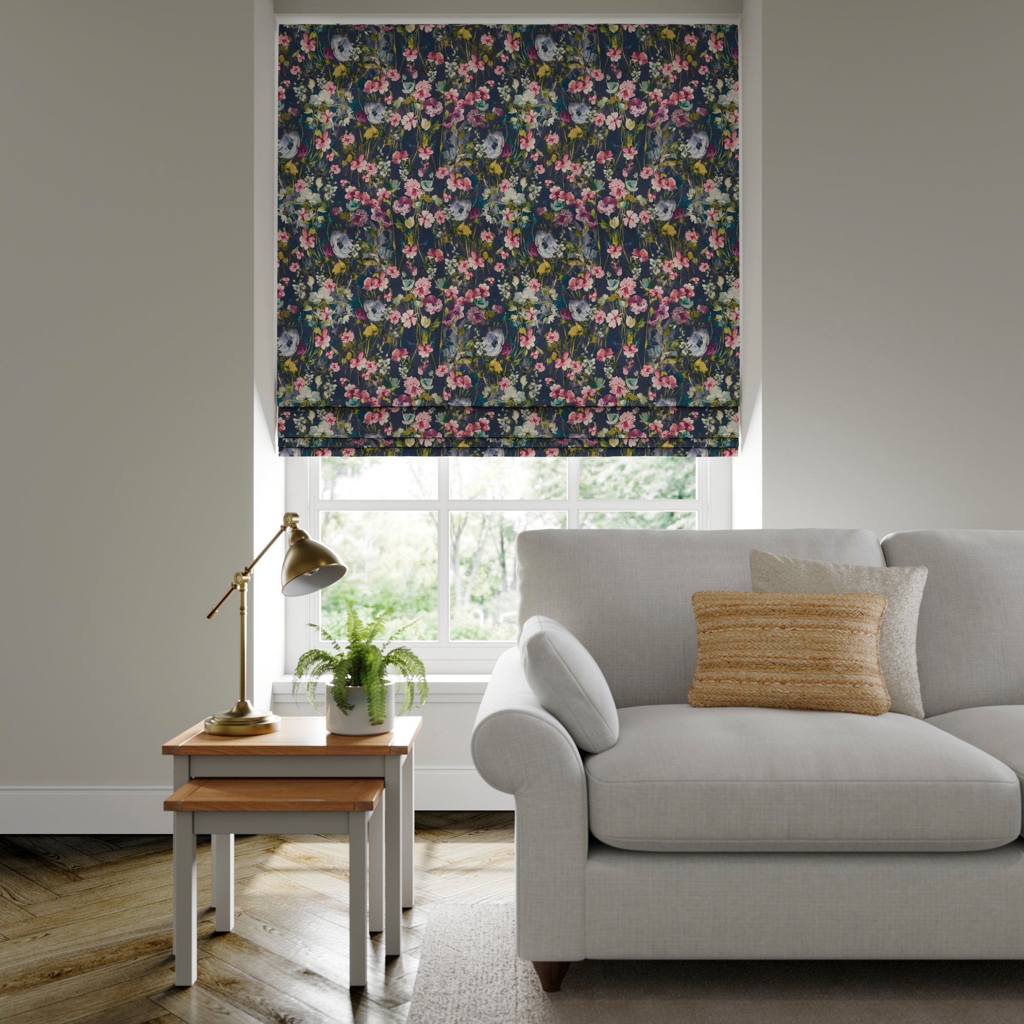 Wild Meadow Linen Made to Measure Roman Blind Wild Meadow Linen Multi Price Comparisons | Compare The Build