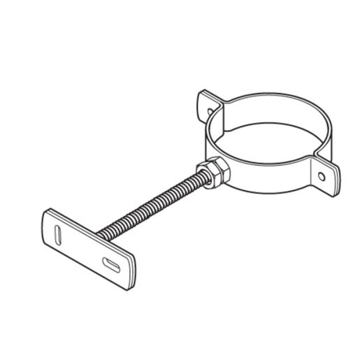 Baxi Potterton Multifit Heat System Concentric Pipe Support 100 mm 5111080 Price Comparisons | Compare The Build