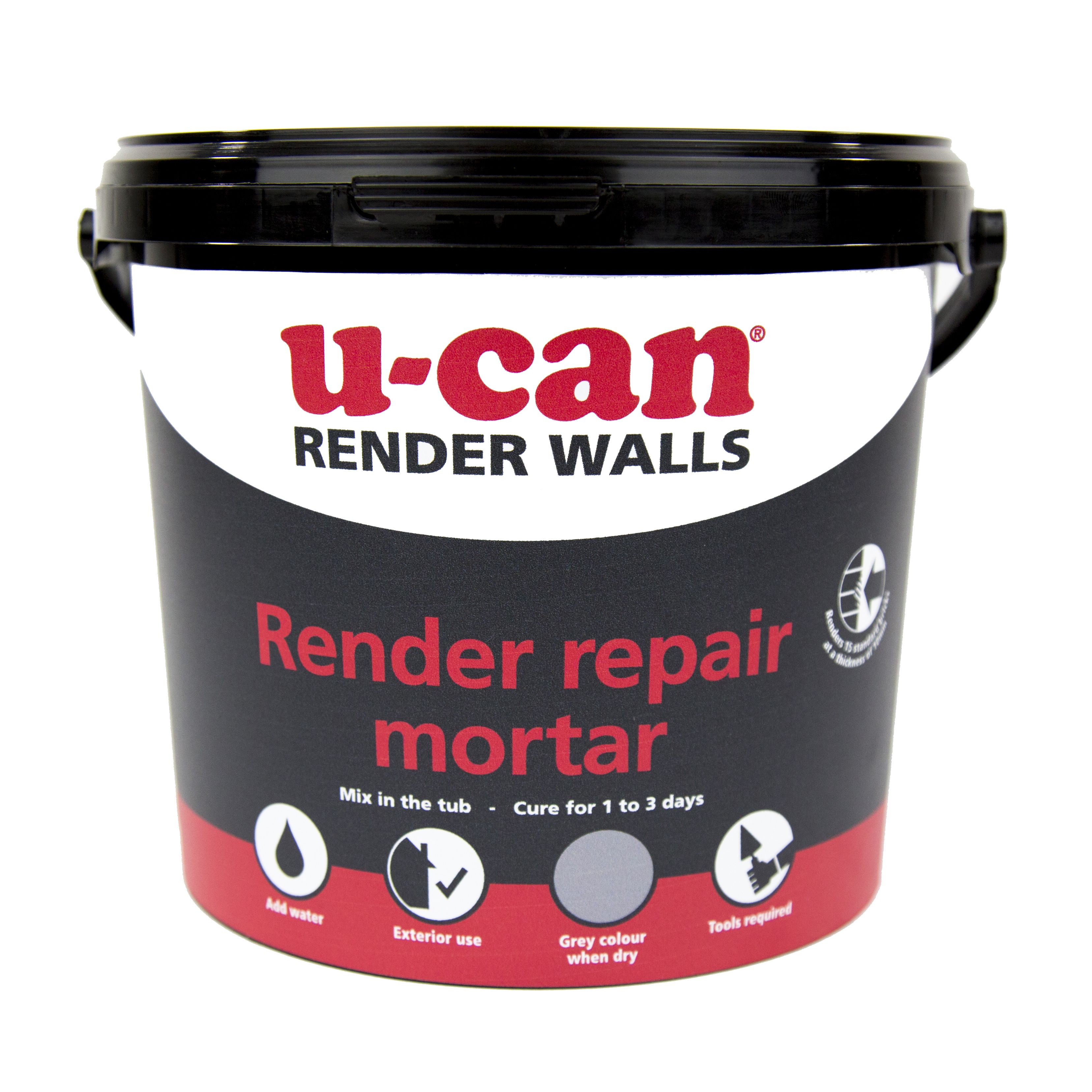 U-Can Rendering Repair Mortar, 5Kg Tub Price Comparisons | Compare The Build