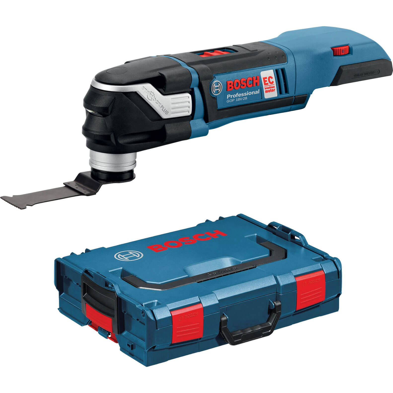 Bosch GOP 18 V-28 18v Cordless Brushless Starlock Plus Oscillating Multi Tool No Batteries No Charger Case Price Comparisons | Compare The Build