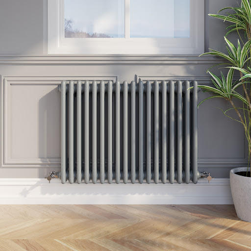 Park Lane Traditional Colosseum Triple Bar Column Radiator Anthracite 600 x 830mm Price Comparisons | Compare The Build