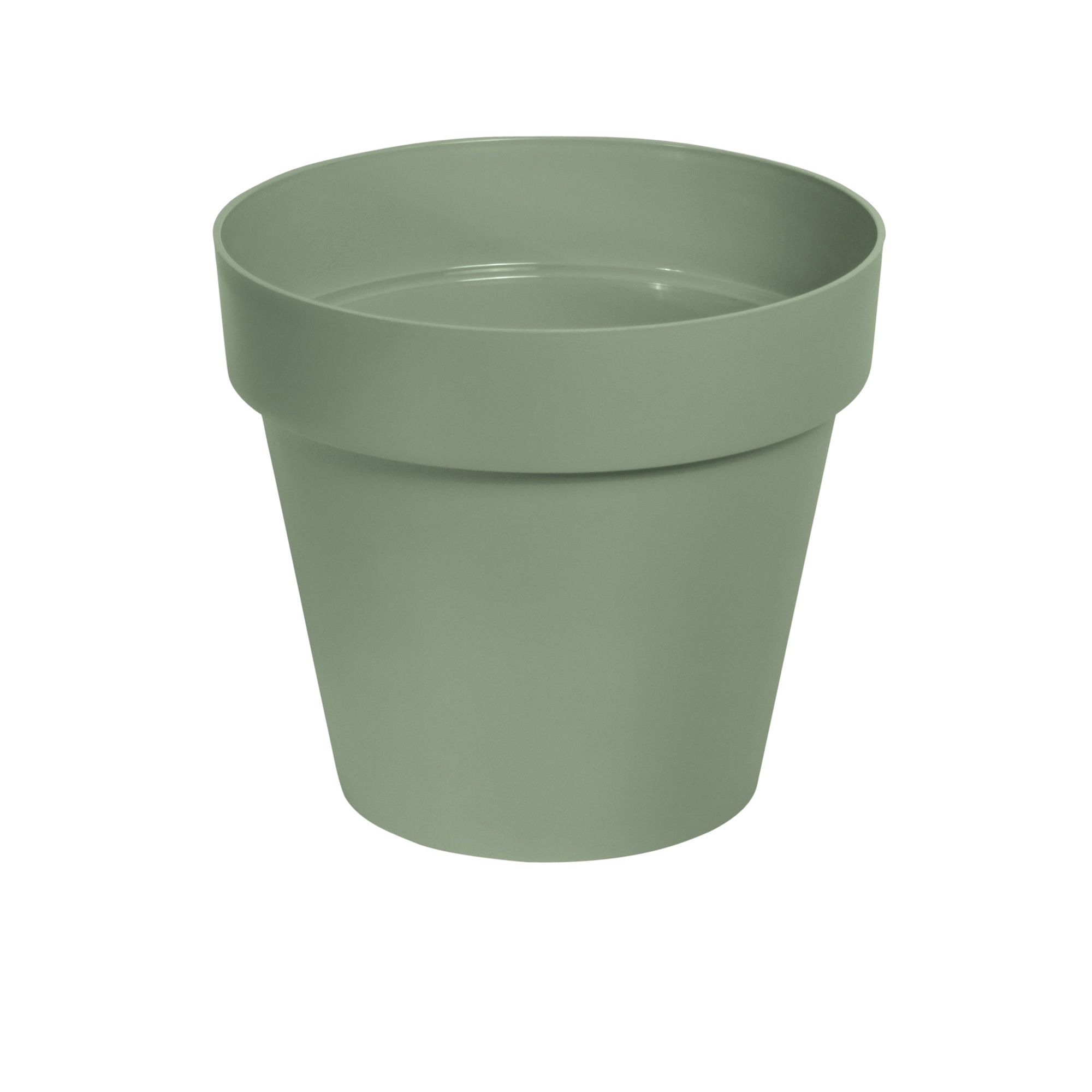 Verve Nurgul Deep Lichen Green Polypropylene (Pp) Round Plant Pot (Dia)40Cm Price Comparisons | Compare The Build