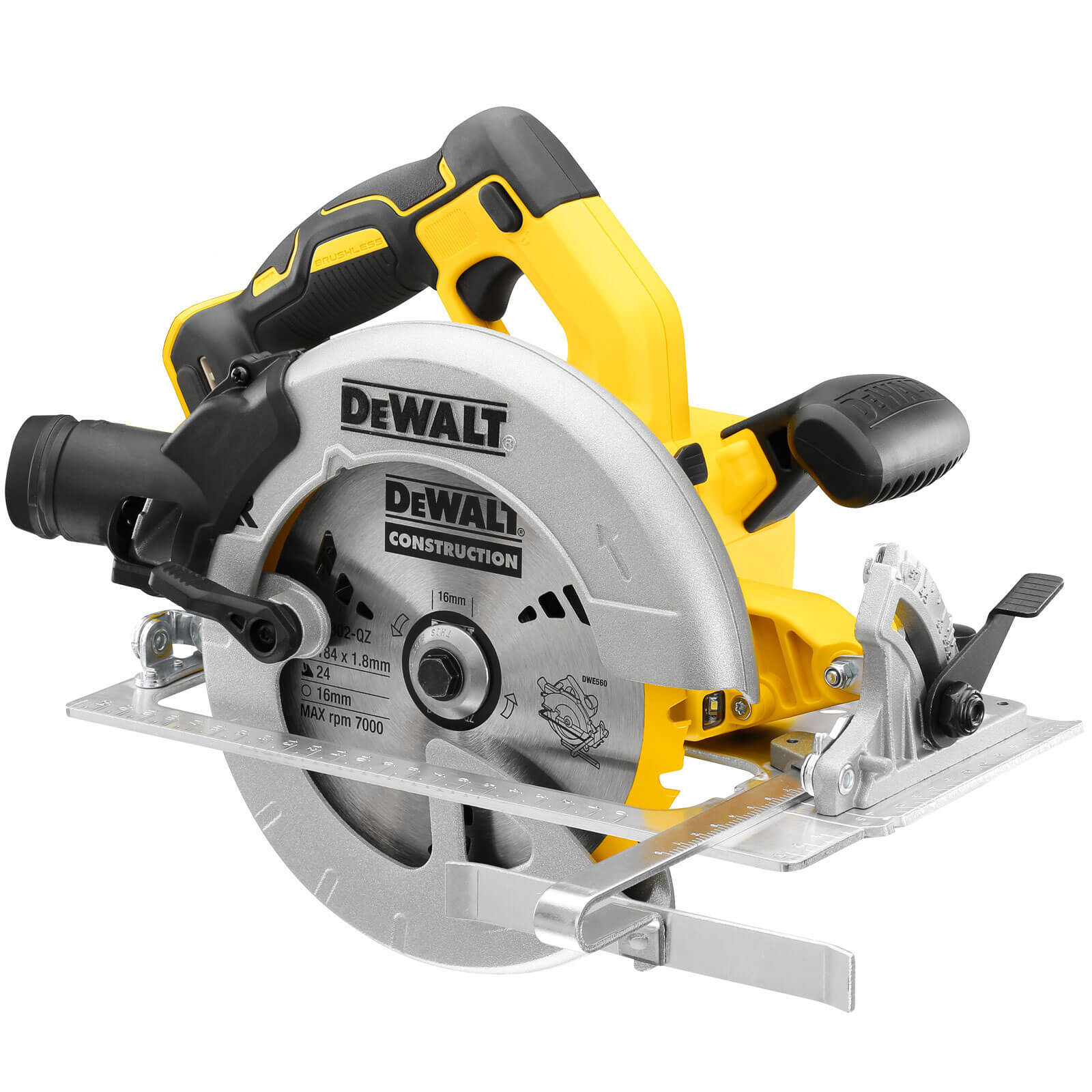 DeWalt DCS570 18v XR Cordless Brushless Circular Saw 184mm No Batteries No Charger No Case Price Comparisons | Compare The Build