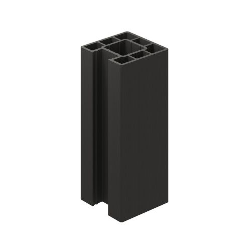 Clarity Composite Fencing End Post - 125mm x 3000mm Charcoal | Compare The Build