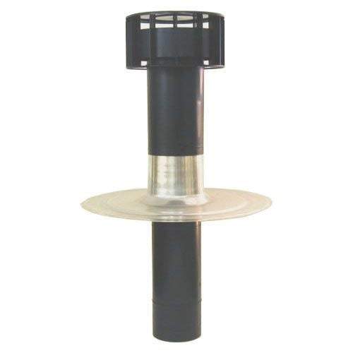 Ubbink OFT4 Flat Roof Vent Terminal (Twin Wall) - 150mm Diameter 501471381 Price Comparisons | Compare The Build